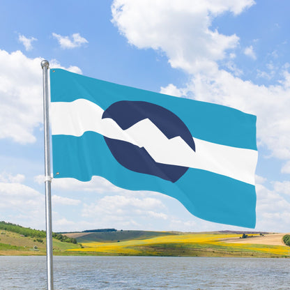 UT - Ogden, Utah Double-Sided Flag with Grommets