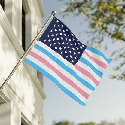 30'' × 40'' USA Transgender Pride Flag with Grommets