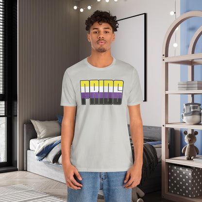 Silver Non-Binary Pride Tee