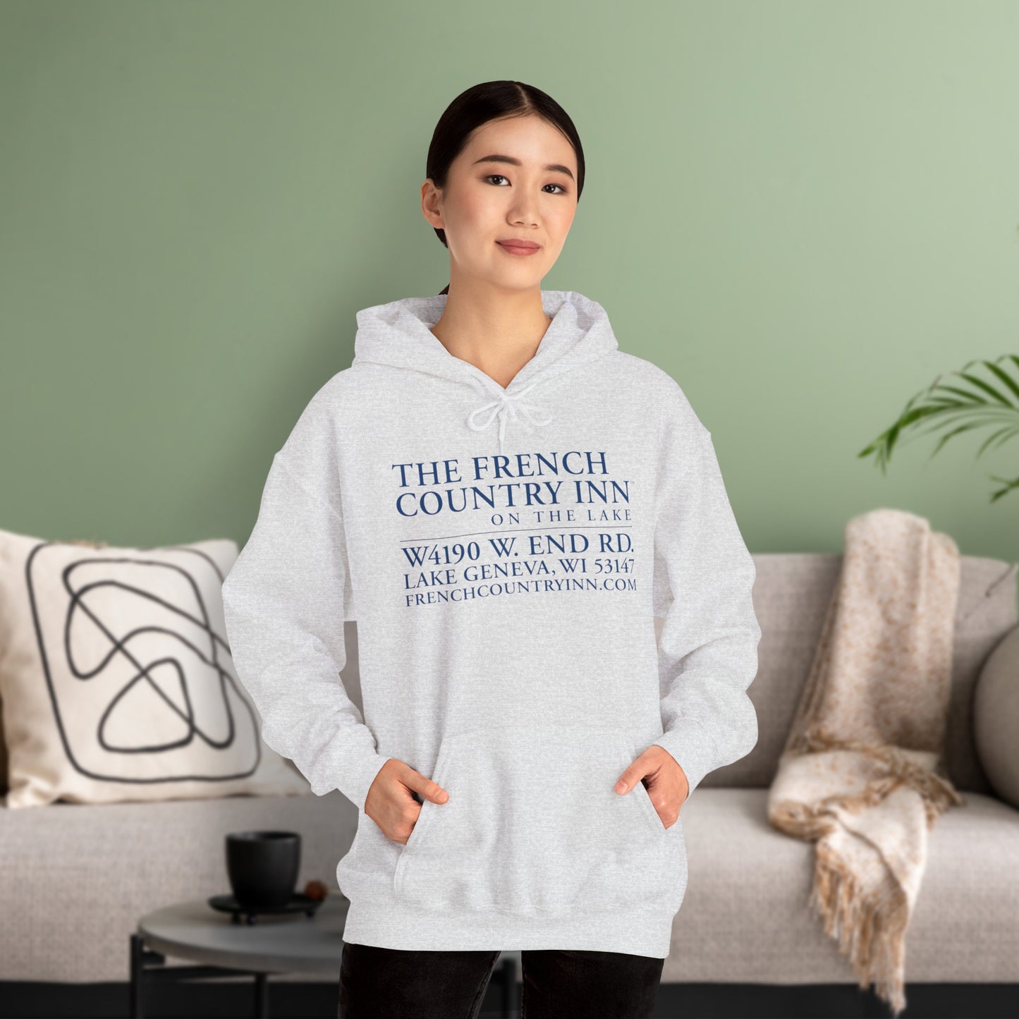 The French Country Inn Hooded Sweatshirt