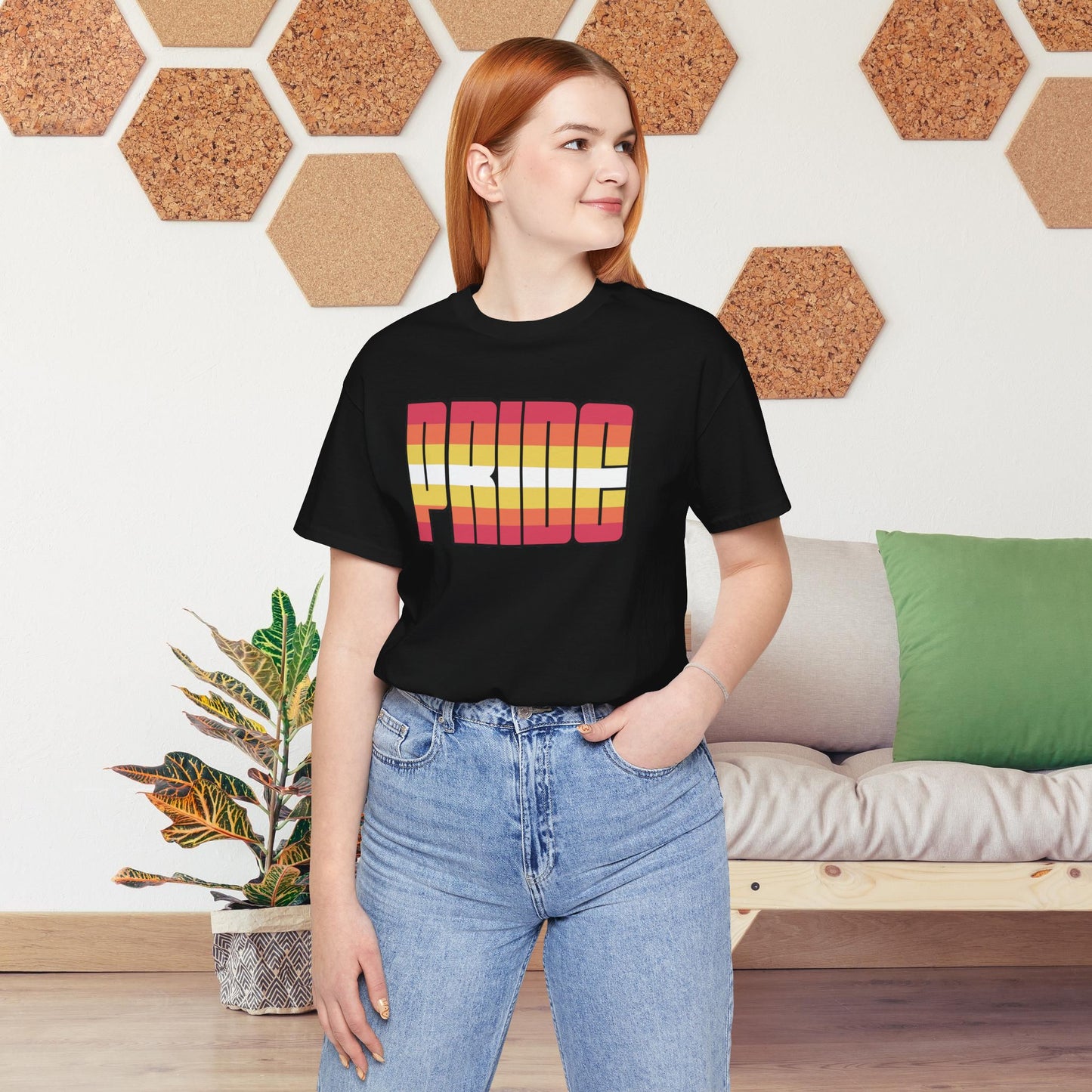 Black Non-Binary Girl Pride Tee