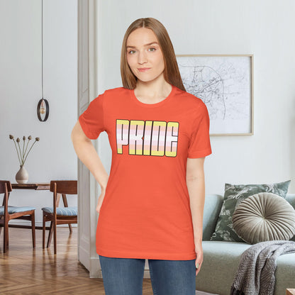 Coral Pangender Pride Tee
