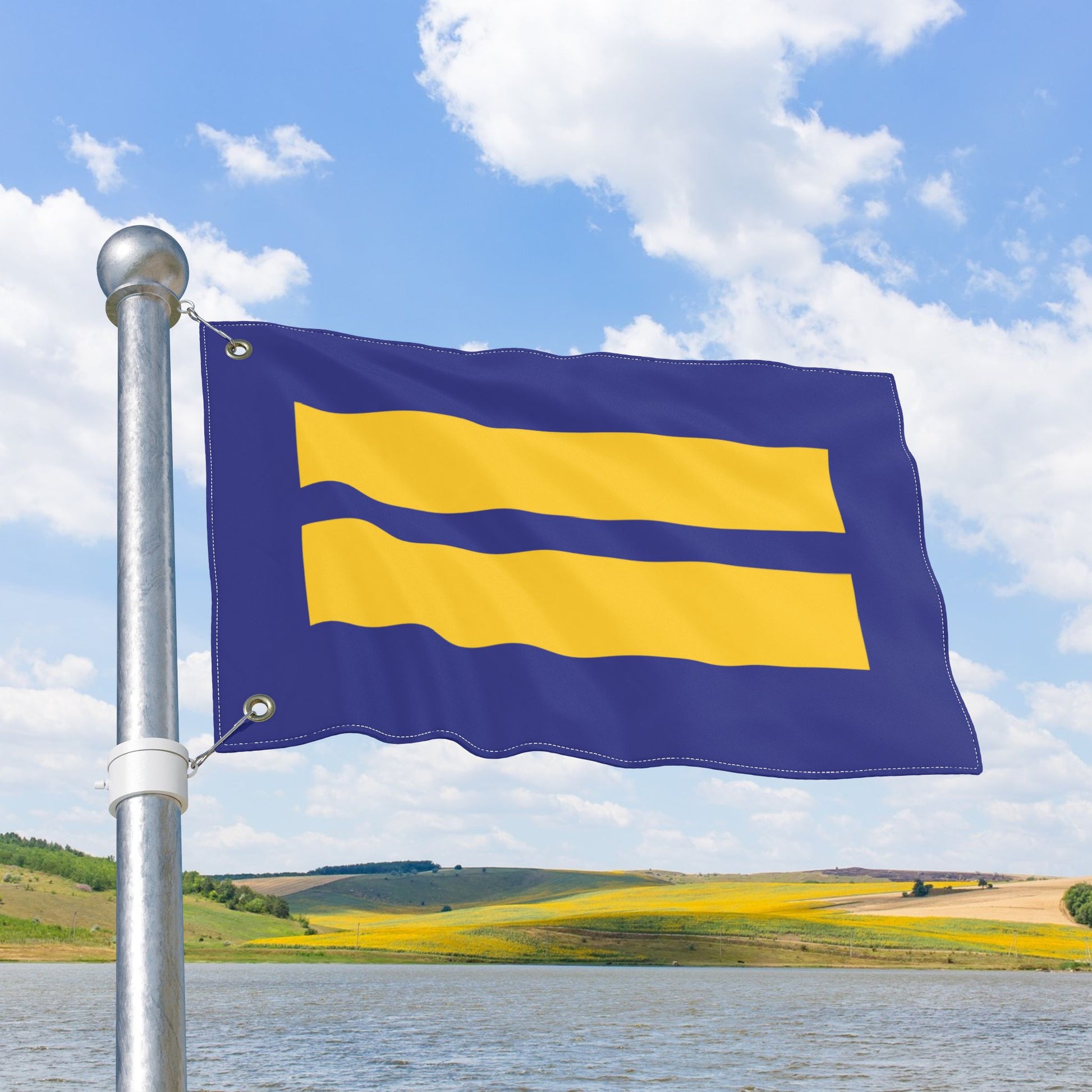 Human Rights & Equality Flag with Grommets
