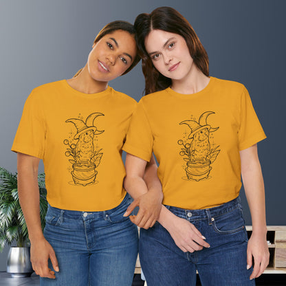 Witches' Brew Lovebird, Line Art Tee