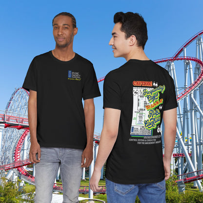 Black Gotta Look at Controls Tee • Irvine Ondrey Engineering