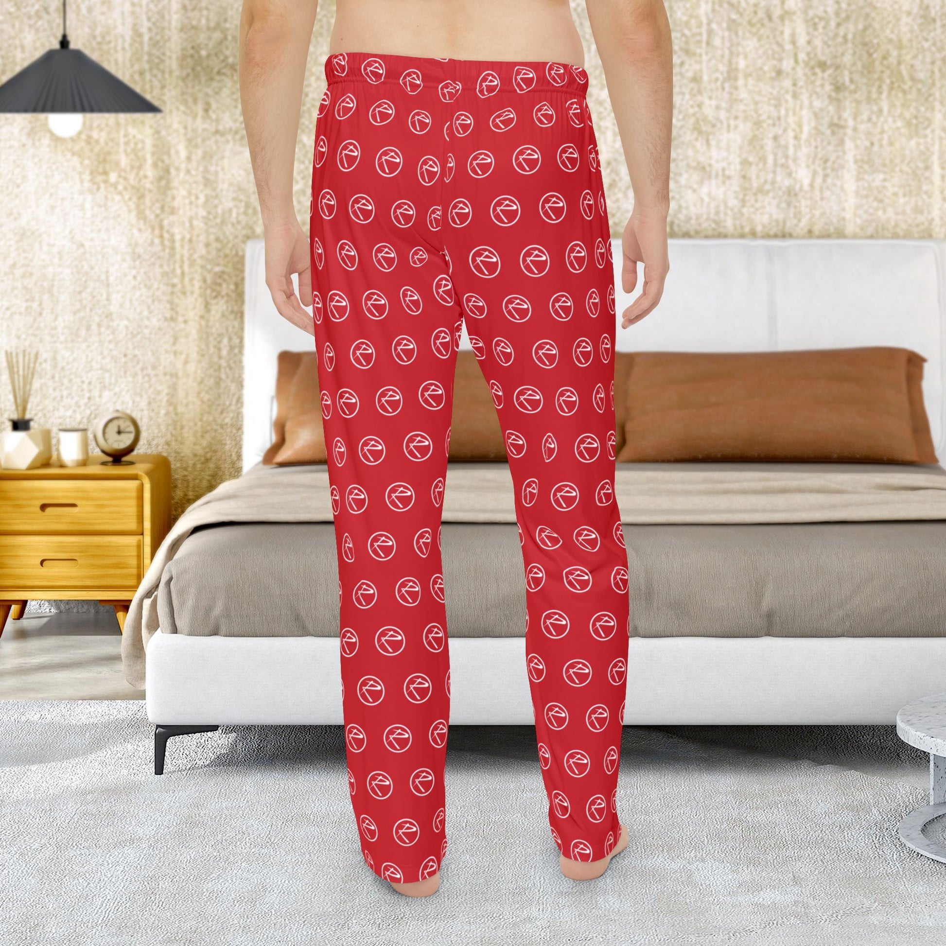 Men’s AMC Rambler Logo Red Pajama Pants