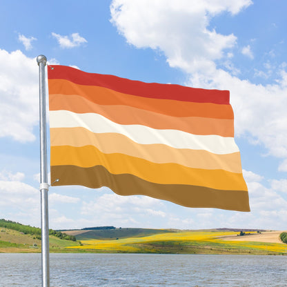 Butch Double-Sided Pride Flag with Grommets