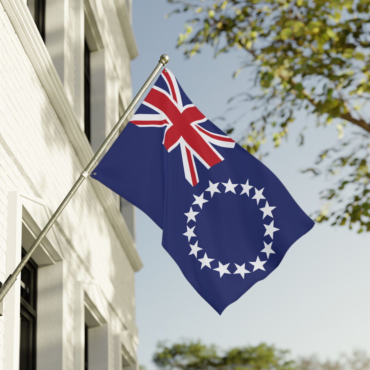 36'' × 60'' Cook Islands Flag with Grommets