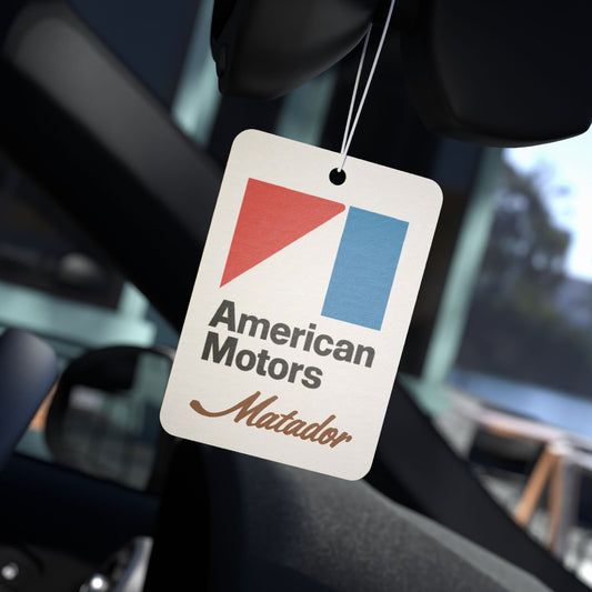 AMC Brown Matador Logo Air Freshener