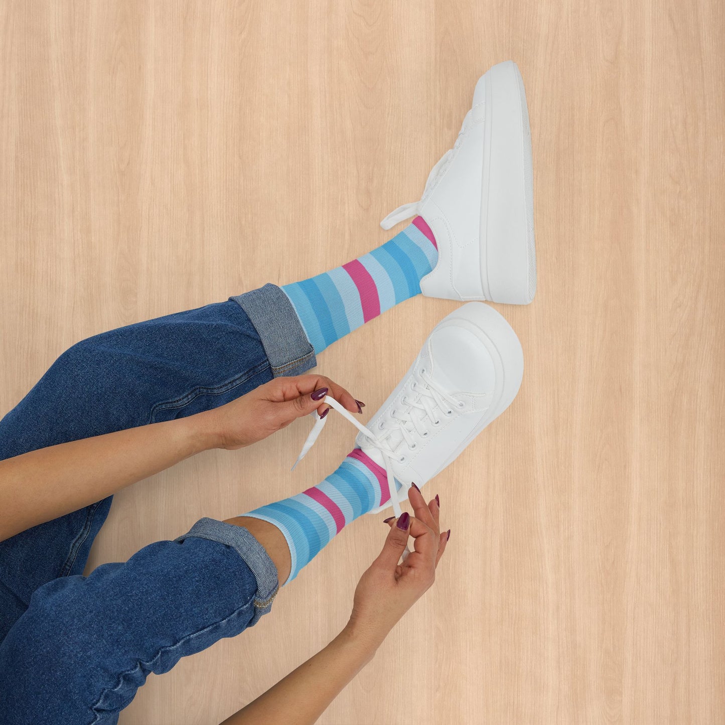 Transmasculine Pride Socks