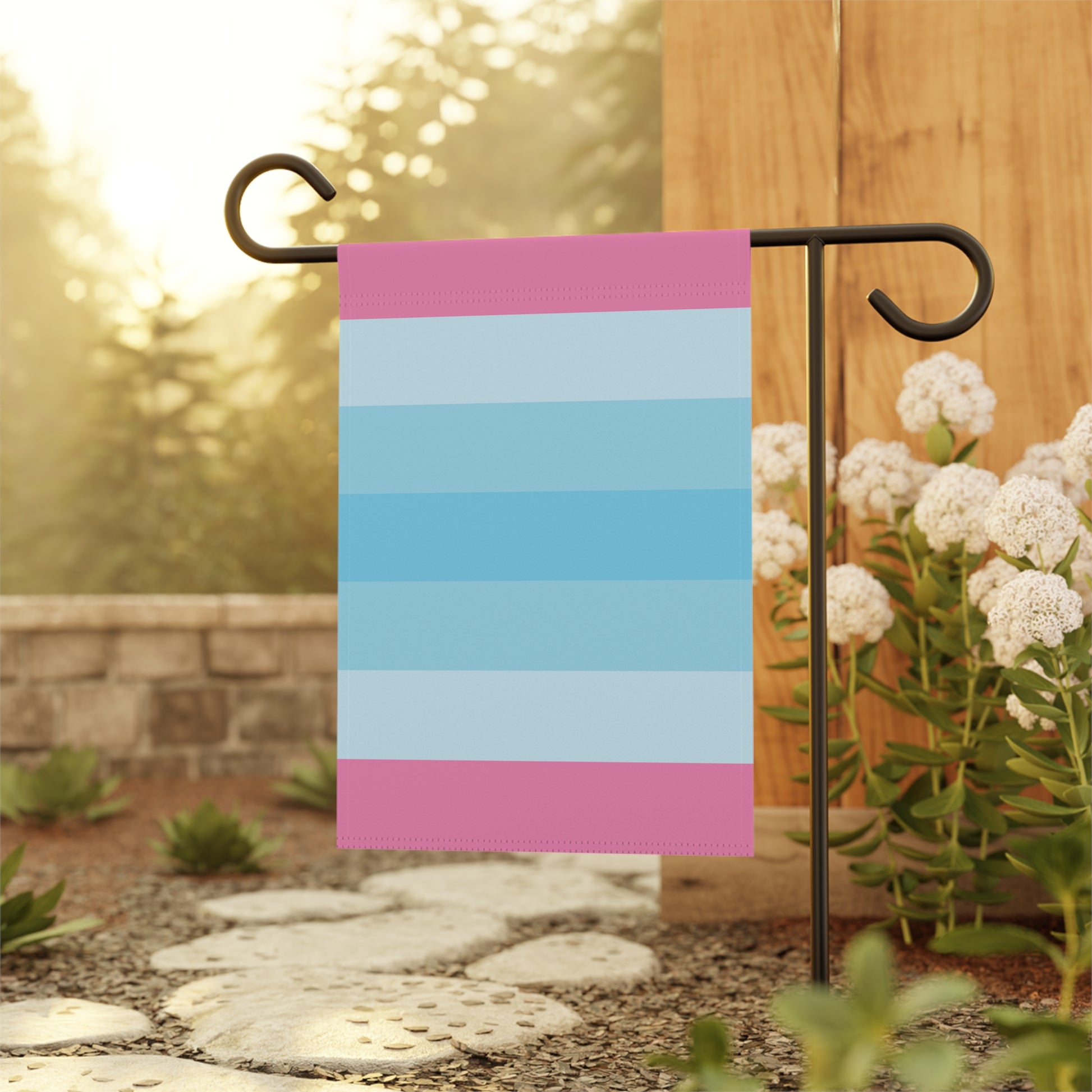 Transmasculine Garden Flag Banner