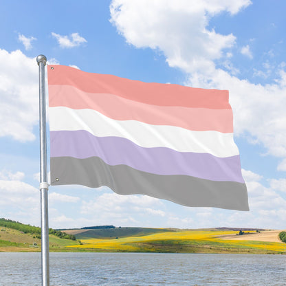 Cupioromantic Pride Flag with Grommets