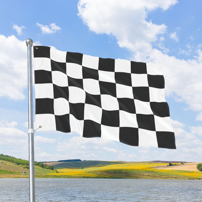Checker Flag with Grommets