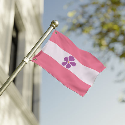 12'' × 18'' Sapphic Double-Sided Pride Flag with Grommets