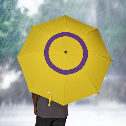 One size Intersex Pride Umbrella