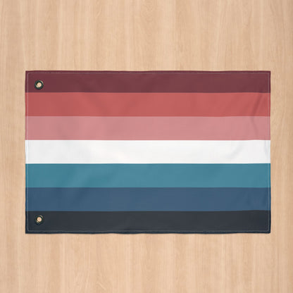 Nebularomantic Double-Sided Pride Flag with Grommets