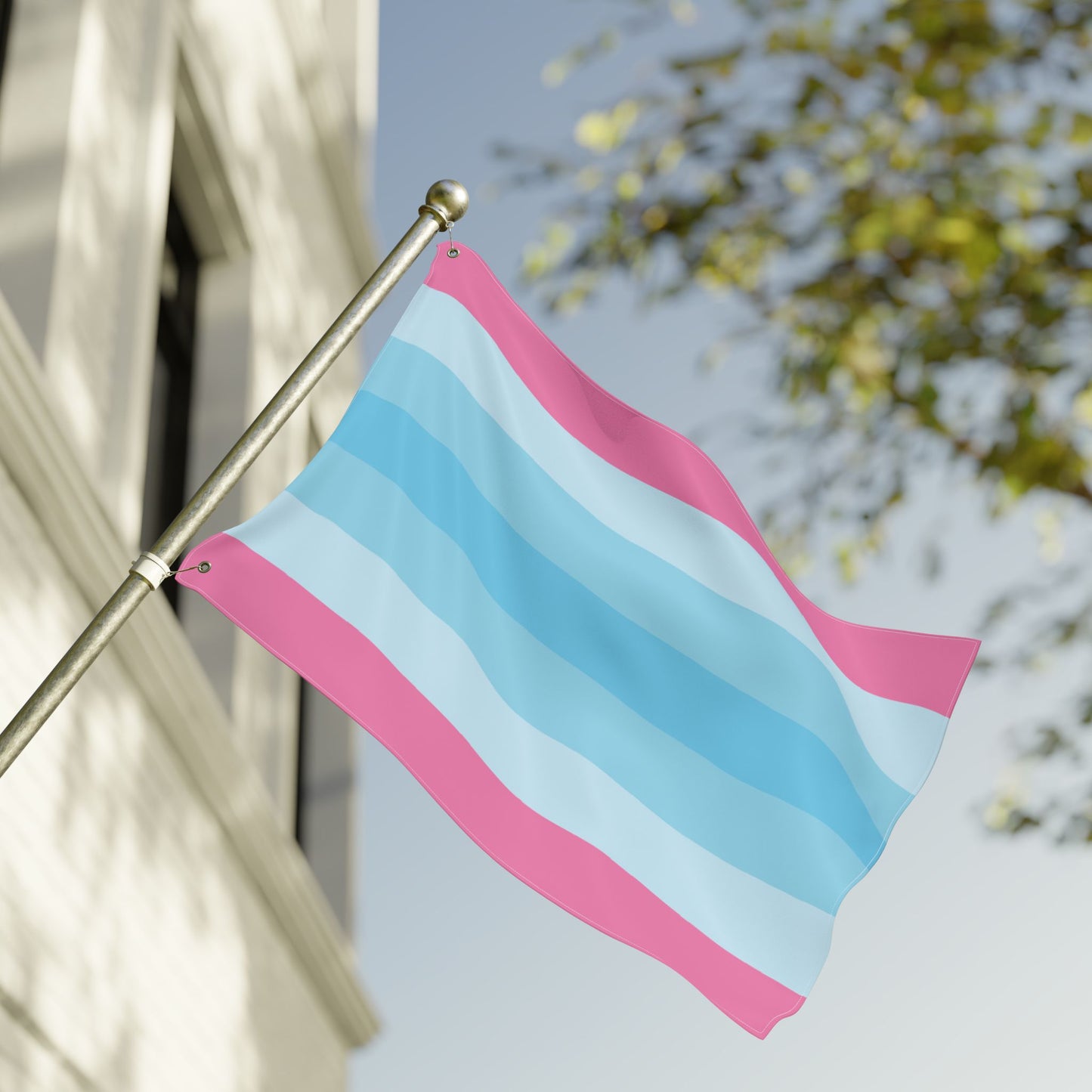 24'' × 36'' Transmasculine Pride Flag with Grommets