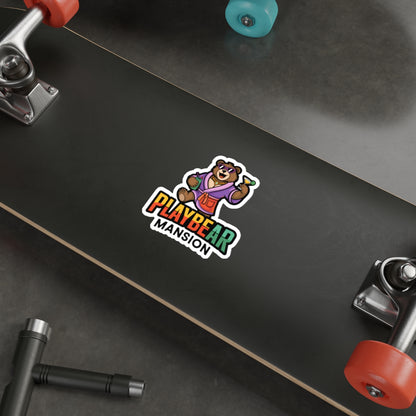Playful Bear Die-Cut Stickers