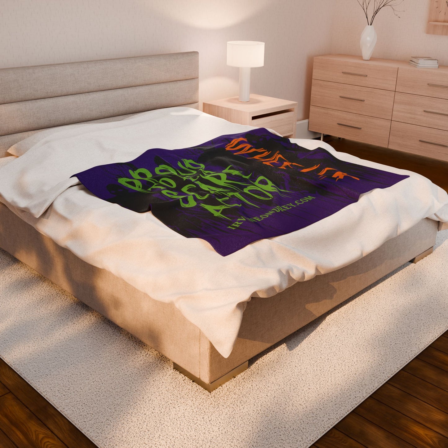 Proud to Be a Scare Actor Personalized Blanket
