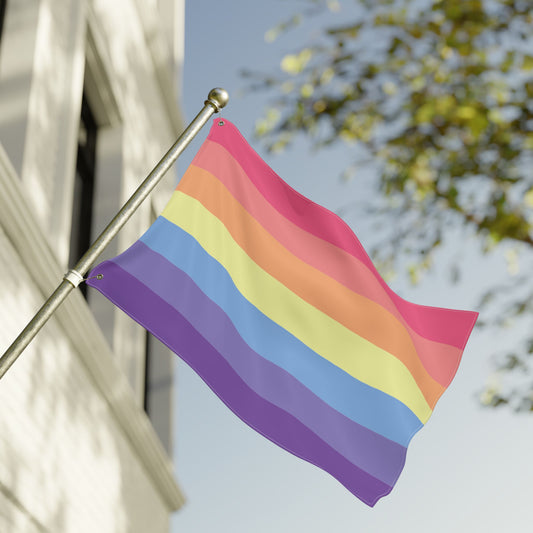 24'' × 36'' Xenogender Pride Stripes Flag with Grommets