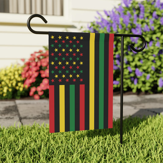 12'' × 18'' USA African American Juneteenth Garden Flag Banner