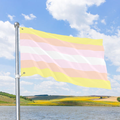 Pangender Pride Flag with Grommets
