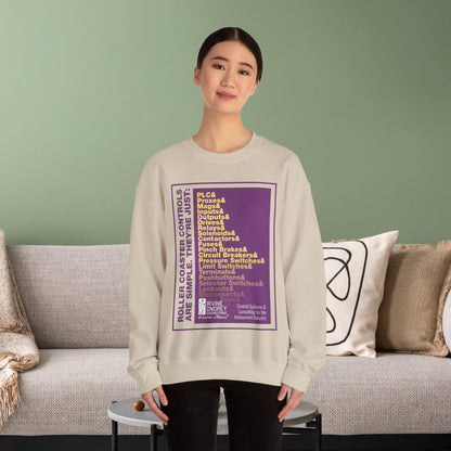 OG Controls Sweatshirt (FRONT graphic) • Irvine Ondrey Engineering