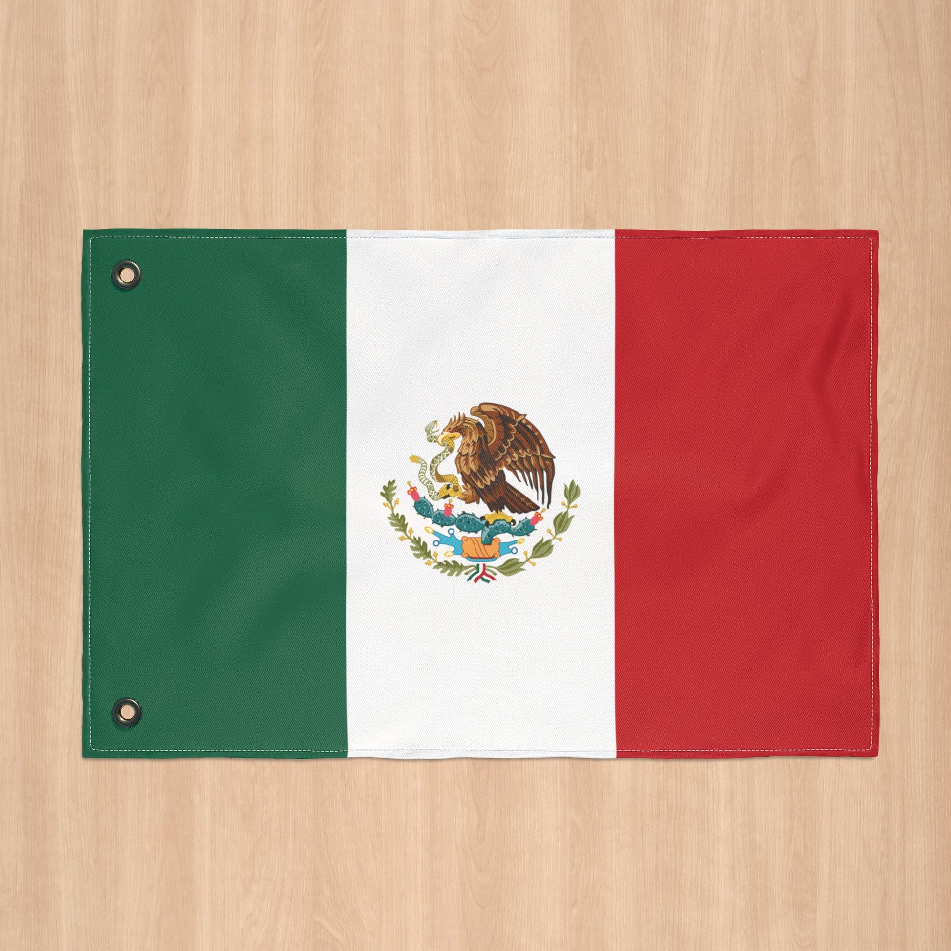 Mexico Flag with Grommets