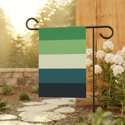 Aromantic Spectrum Garden Flag Banner