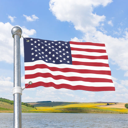 USA American Flag with Grommets