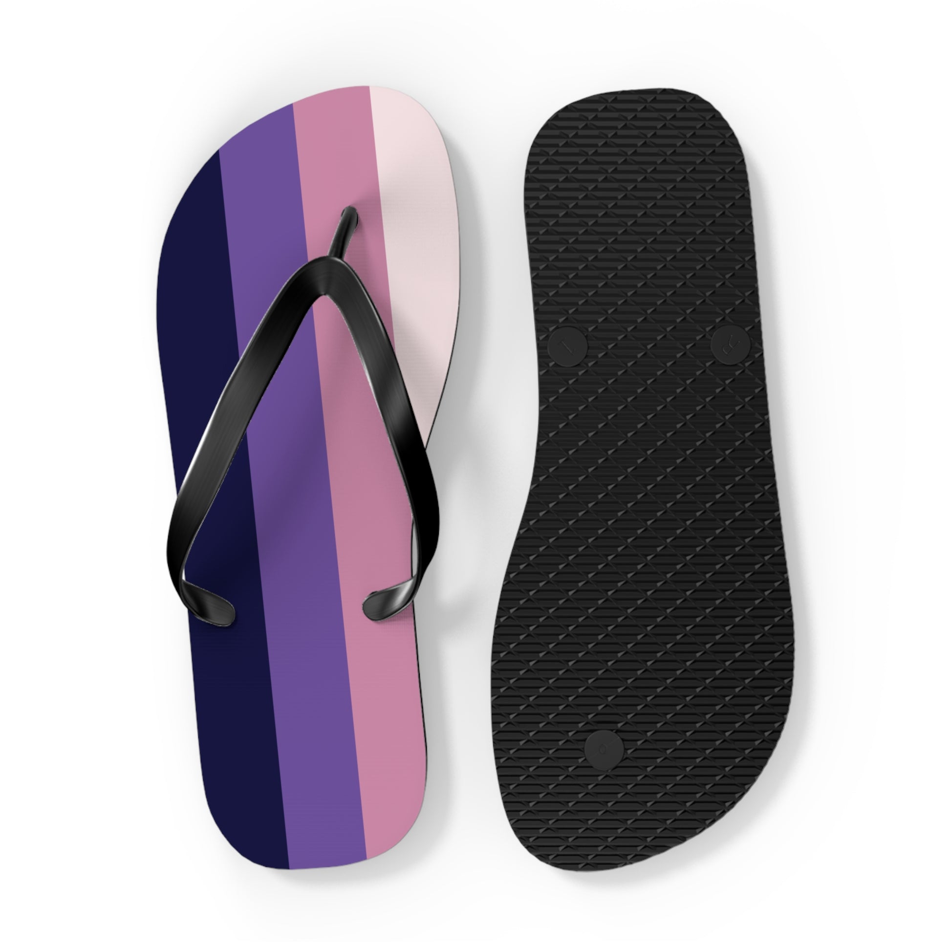 Asexual Spectrum Pride Flip Flops