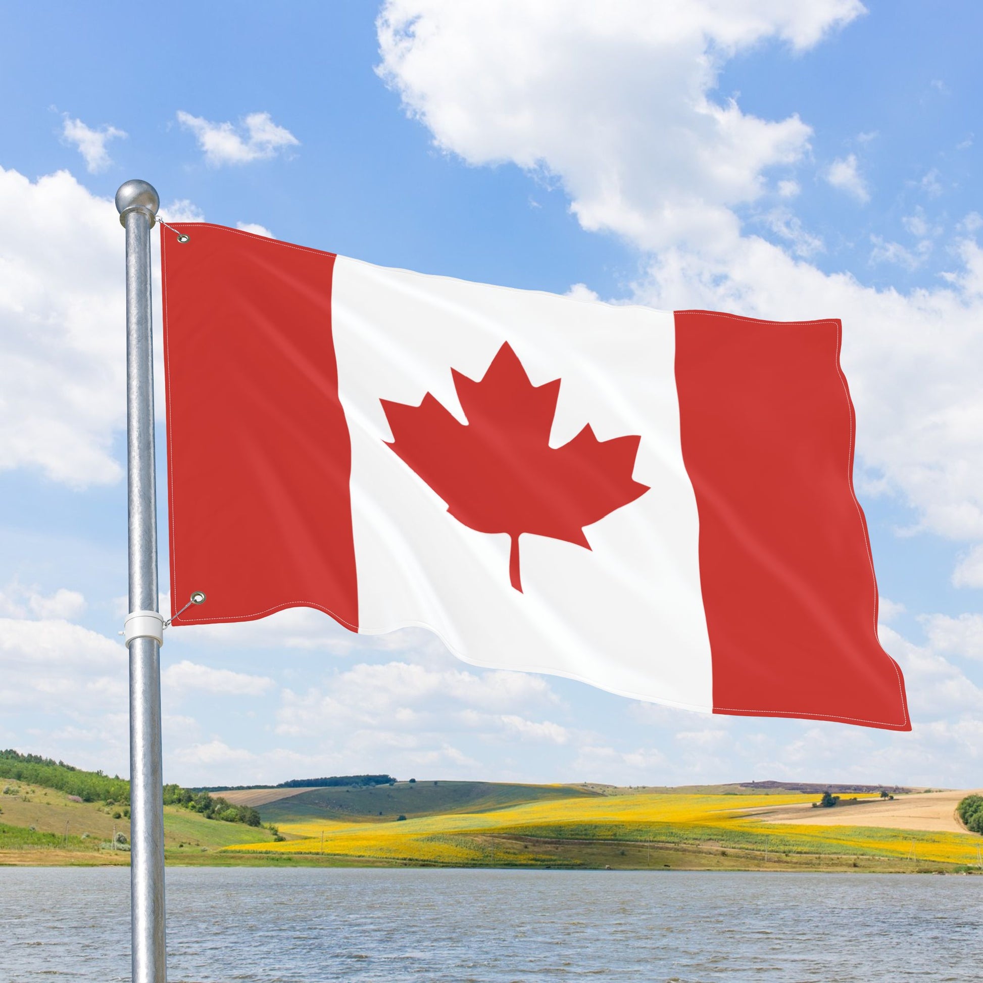 Canada Flag with Grommets