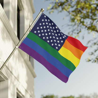 30'' × 40'' United States Rainbow Pride Flag with Grommets