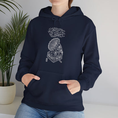 Ghetto Blaster, sudadera con capucha de arte lineal