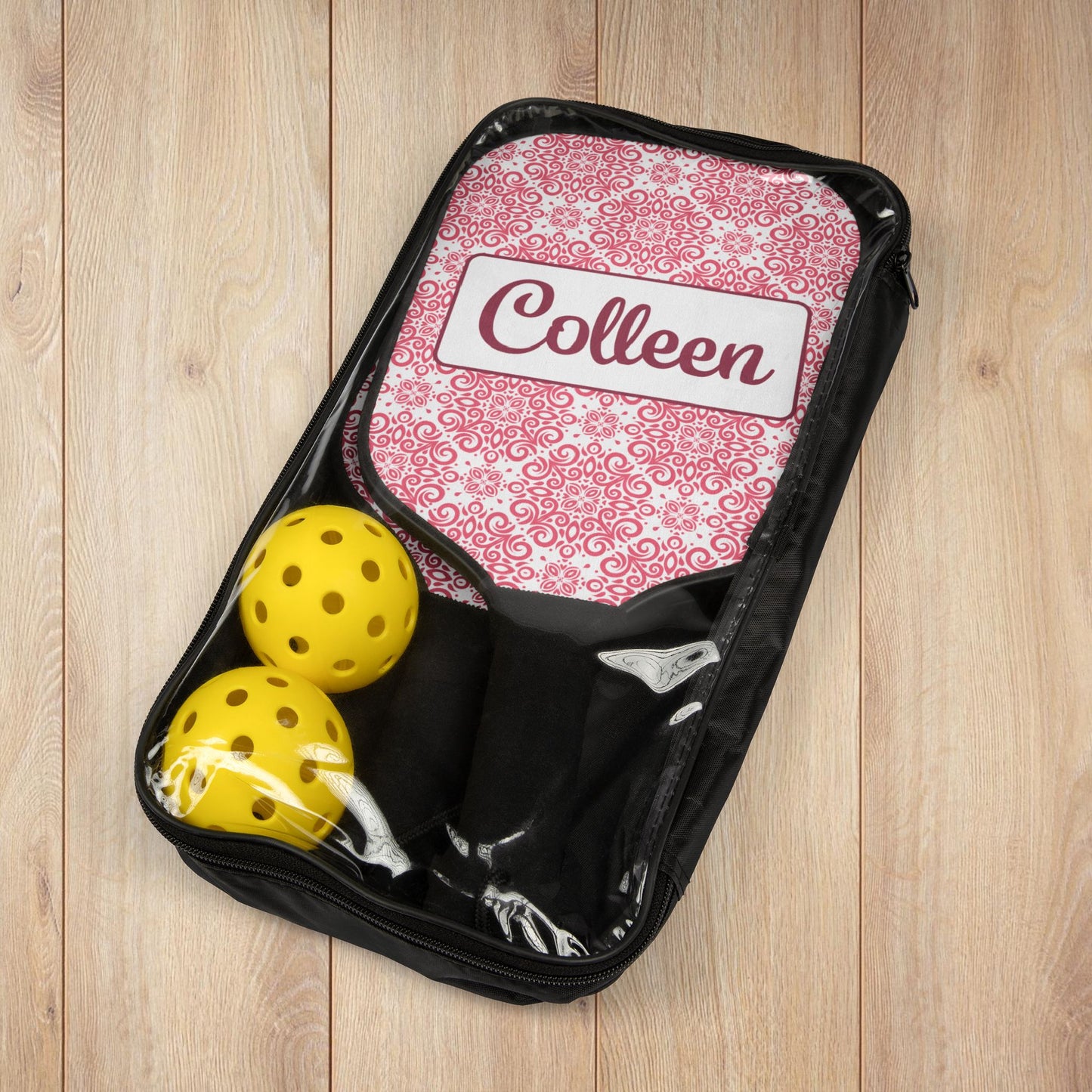 Frilly Pink Pickleball Paddles