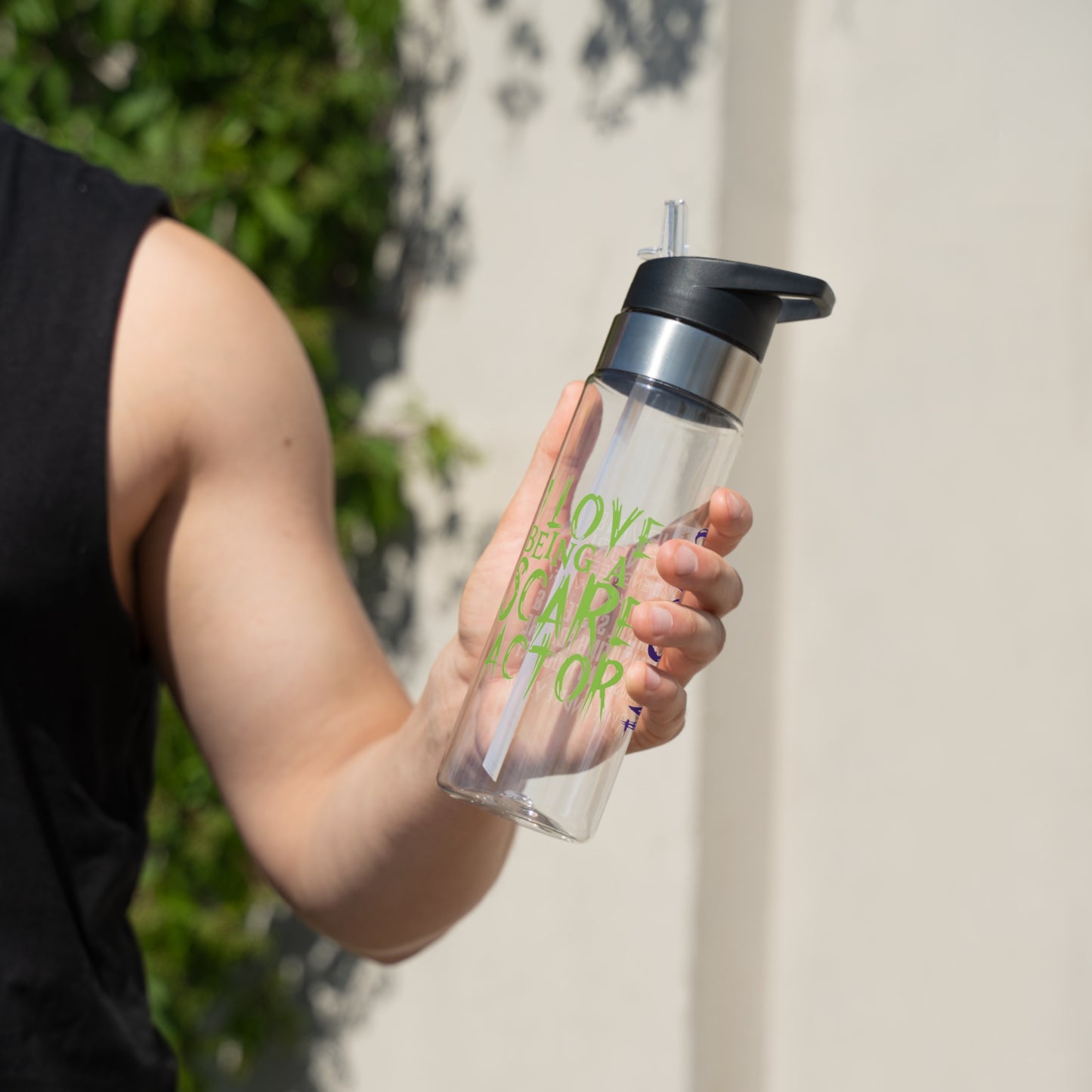 I Love Being a Scare Actor Personalized 20oz Water Bottle • Irvine Ondrey Engineering