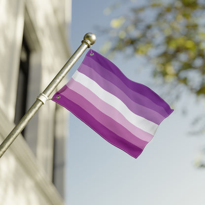 12'' × 18'' Femme Double-Sided Pride Flag with Grommets