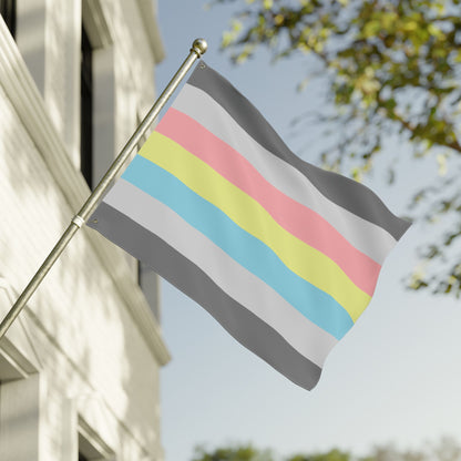 30'' × 40'' Demiflux Double-Sided Pride Flag with Grommets