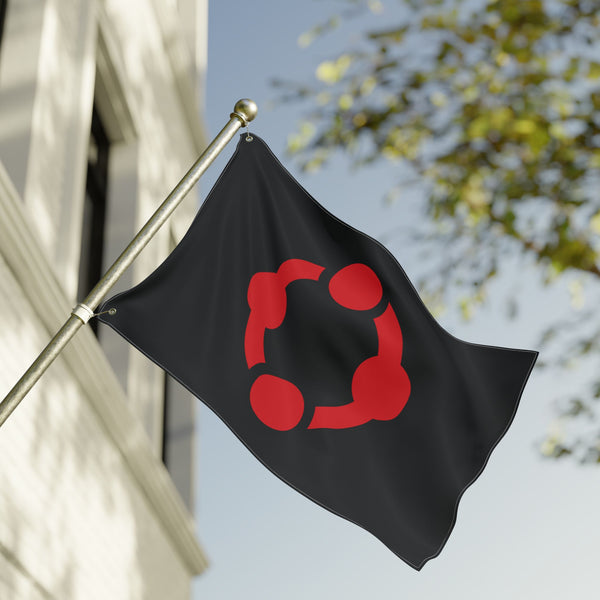 24'' × 36'' Fetish Black Pride Flag with Grommets