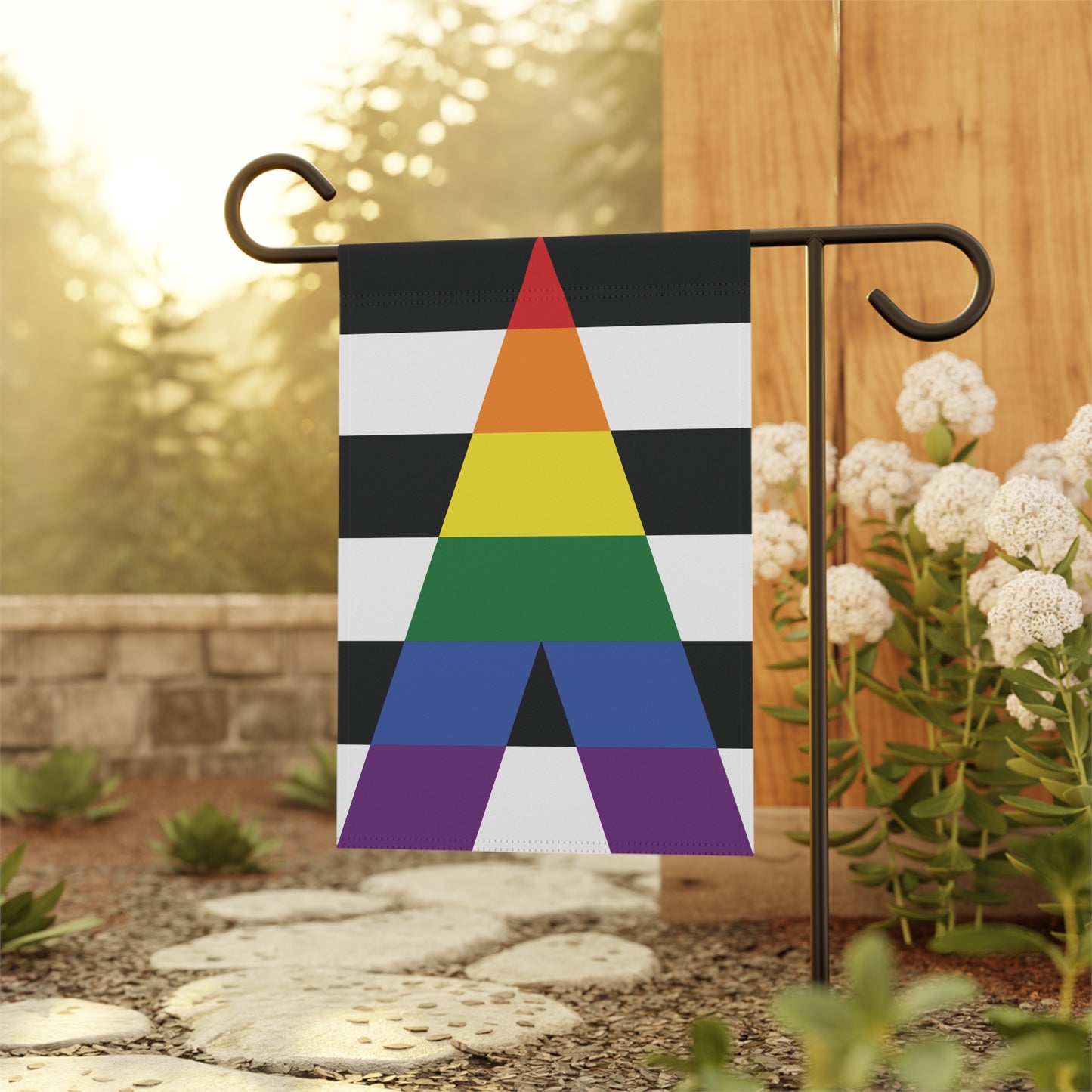 24.5'' × 32'' LGBTQIA+ Ally Pride Garden Flag Banner