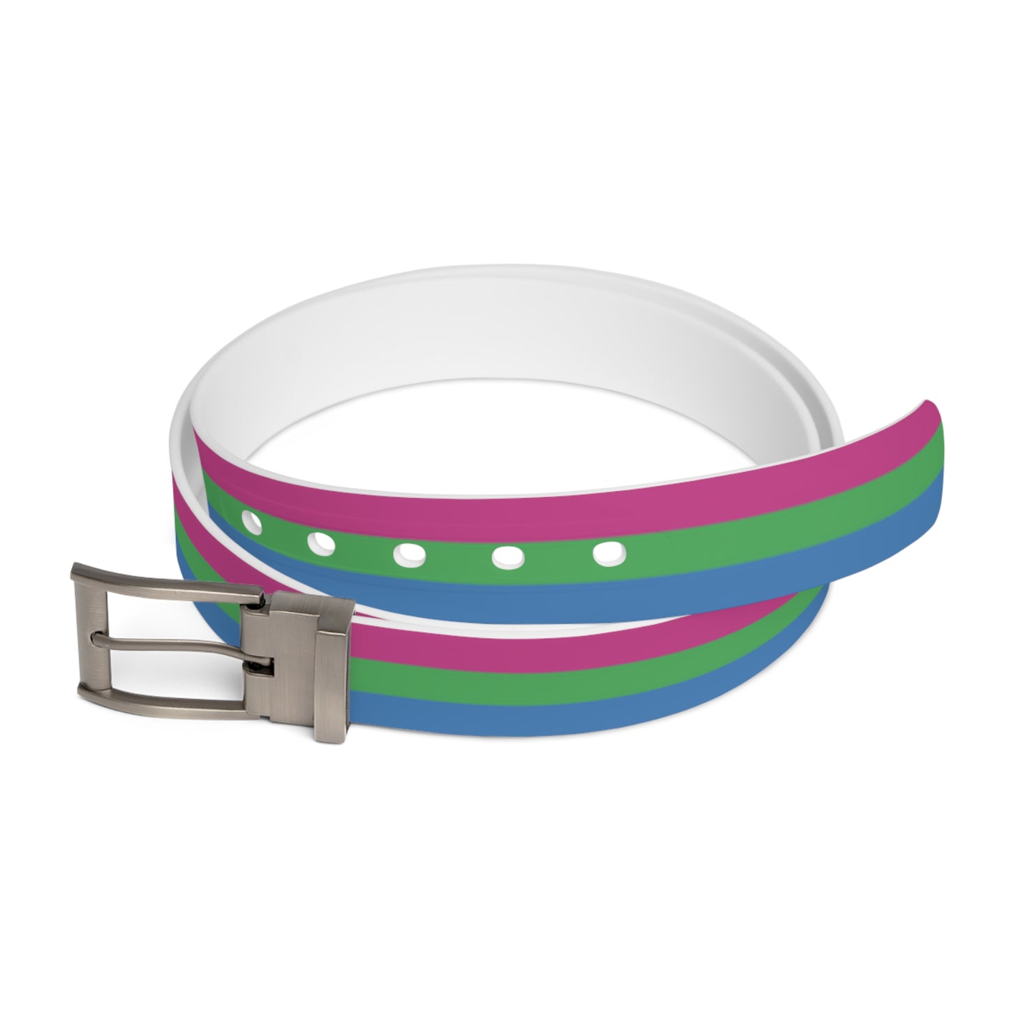 Polysexual Pride Flag Belt