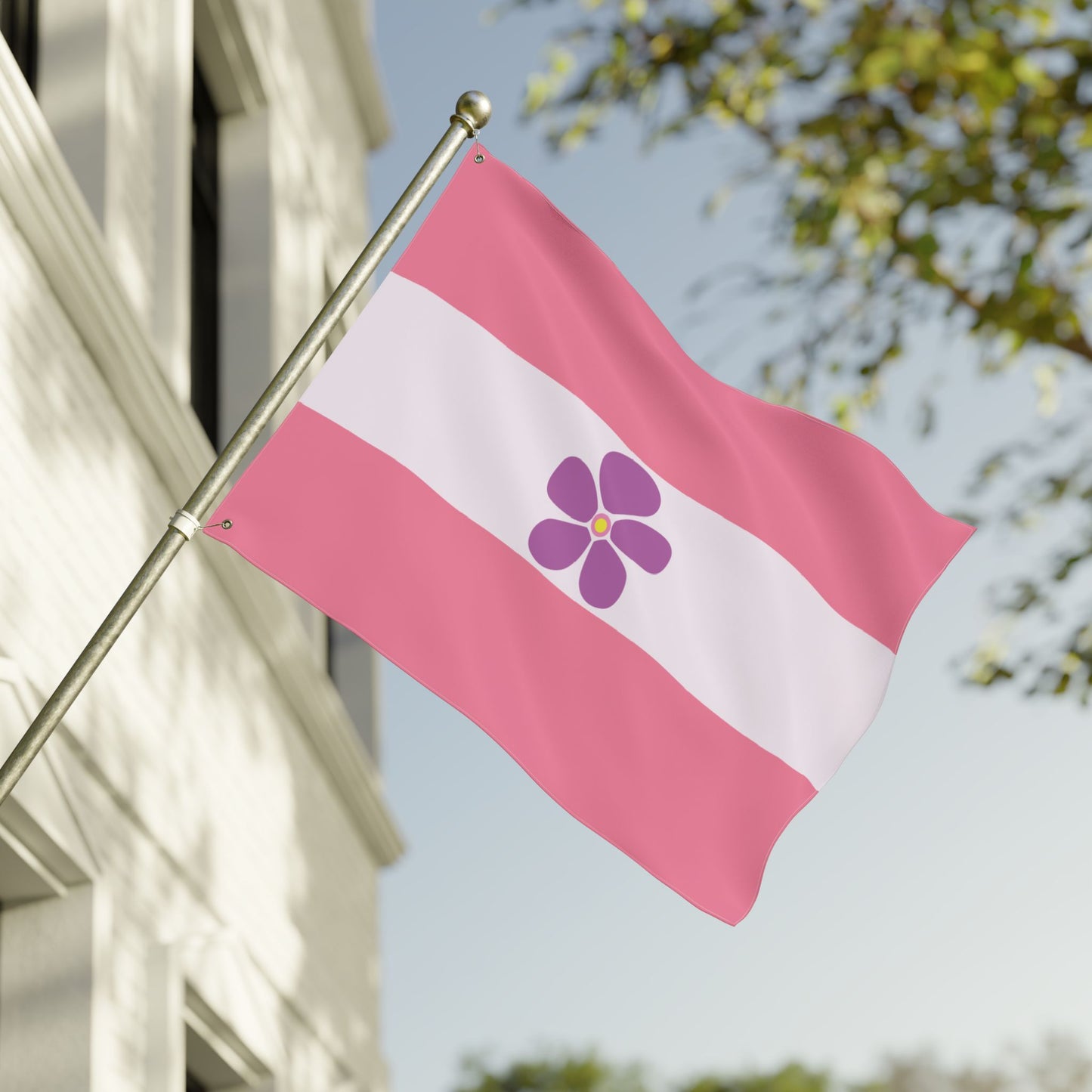 30'' × 40'' Sapphic Double-Sided Pride Flag with Grommets