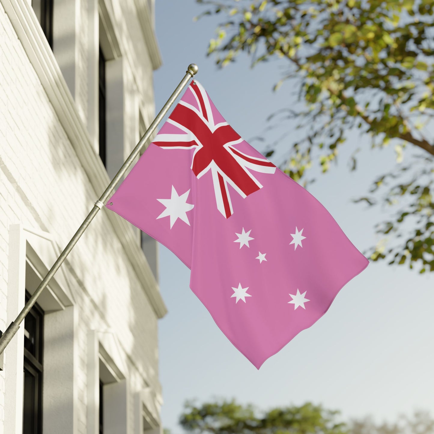 36'' × 60'' Australia Gay Pride Pink Flag with Grommets