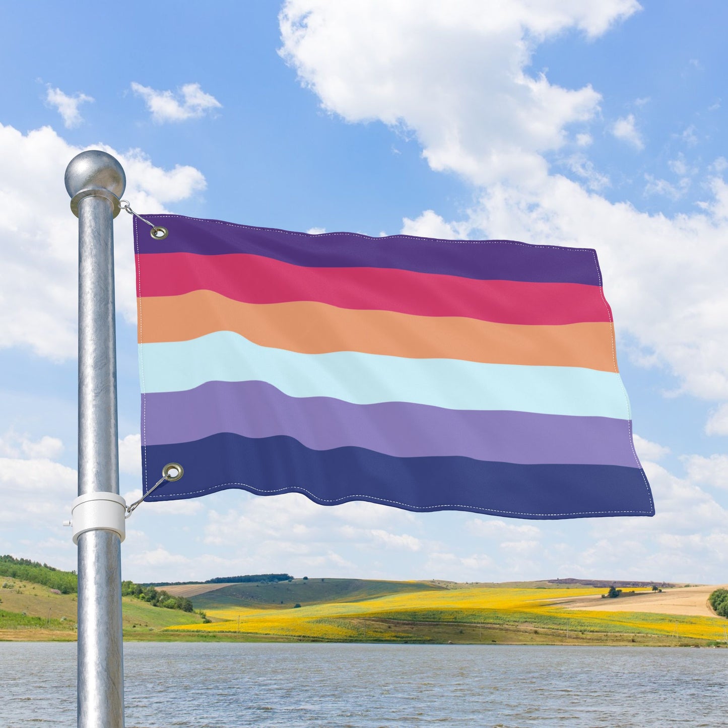 Lesboy Double-Sided Pride Flag with Grommets