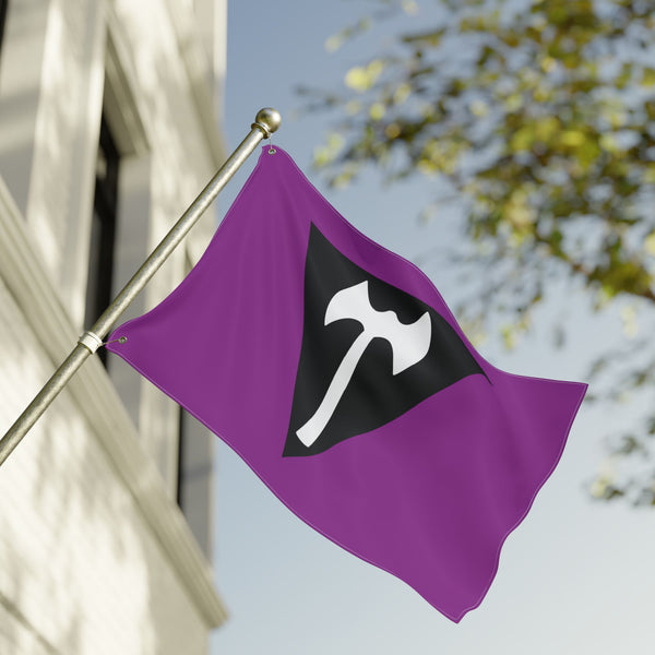 24'' × 36'' Labrys Lesbian Pride Flag with Grommets