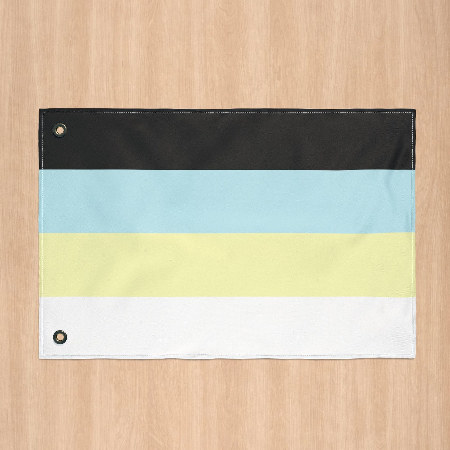 Requiesromantic 4-Stripe Pride Flag with Grommets