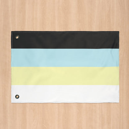 Requiesromantic 4-Stripe Pride Flag with Grommets