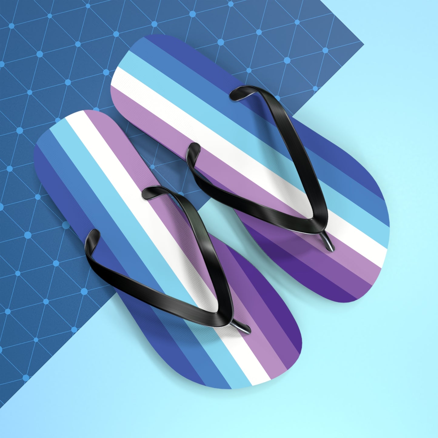 Berrisexual Pride Flip Flops