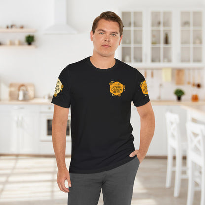 Custom White, Black & Grey Tees for BELLA+CANVAS® 3001