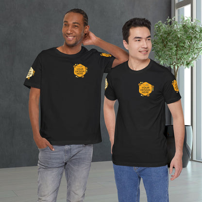 Custom White, Black & Grey Tees for BELLA+CANVAS® 3001